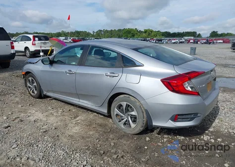 2021 Honda Civic Lx из США, поврежденный, VIN 2HGFC2F62MH515335
